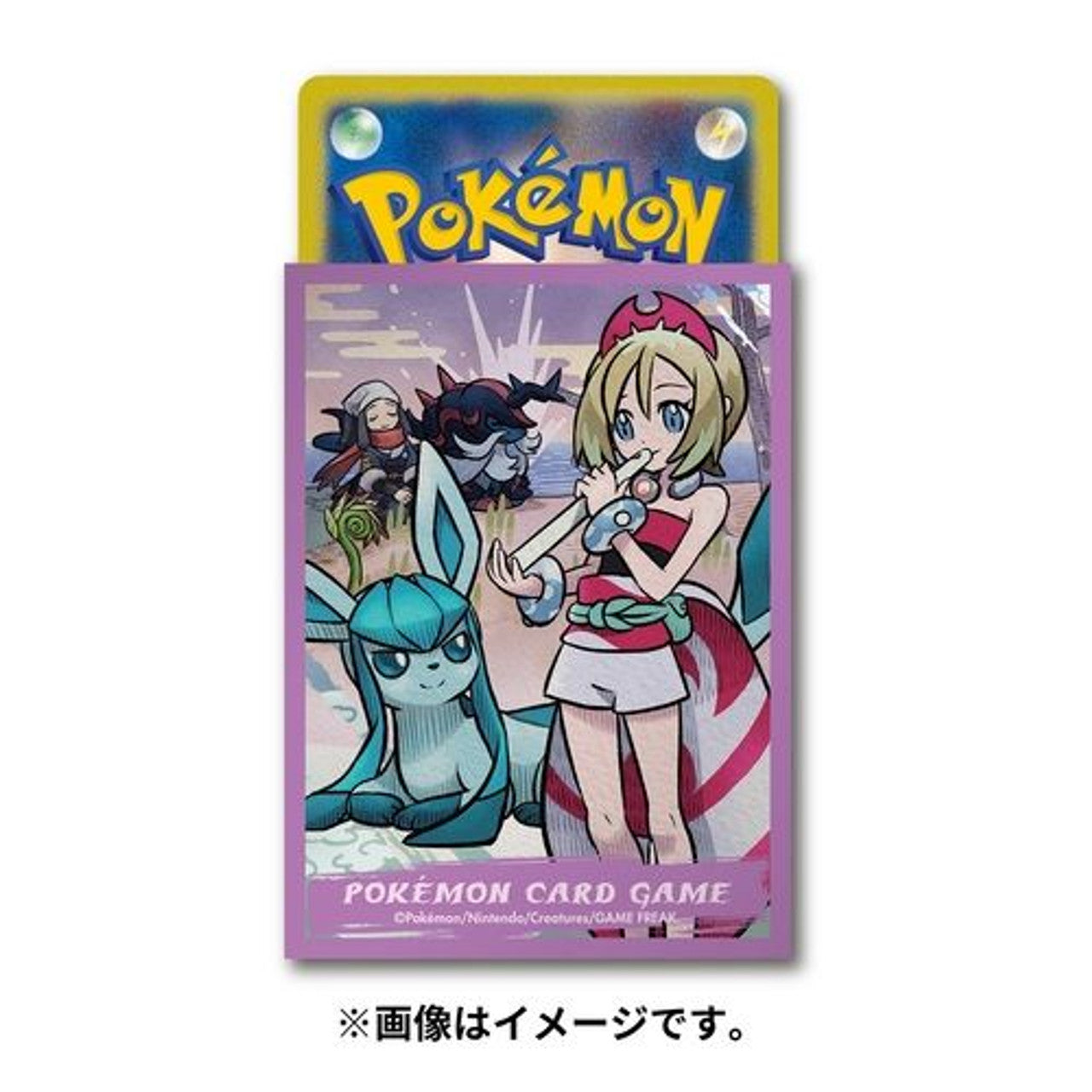 Pokemon Center Original Glaceon TCG Card Sleeve