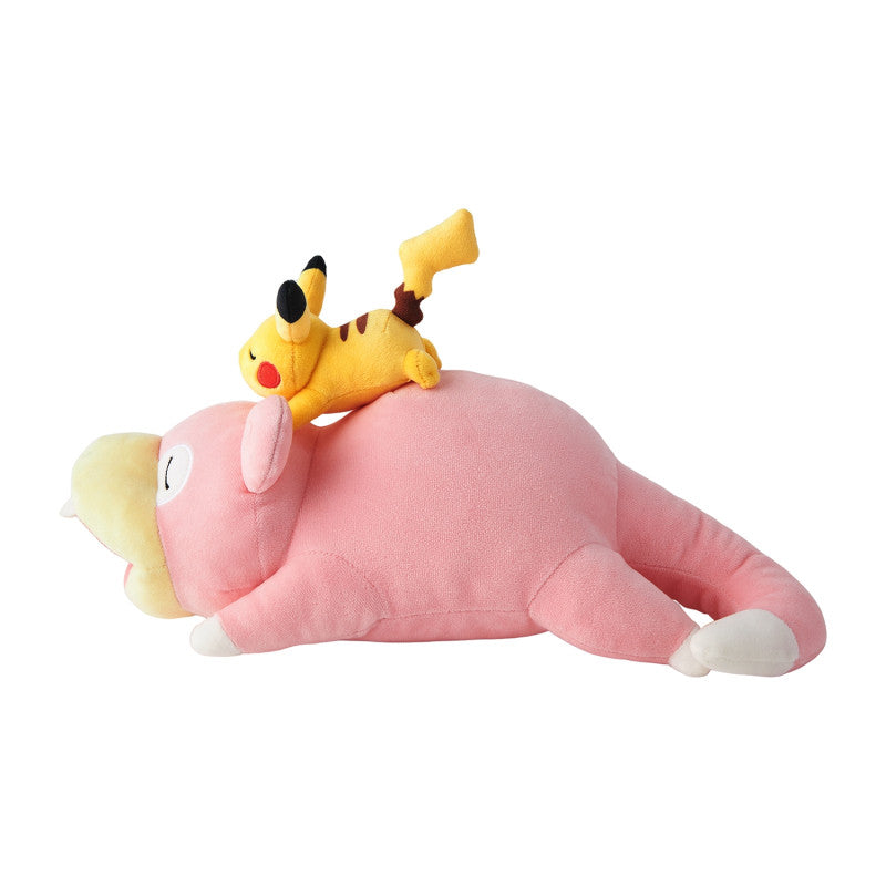 Slowpoke & Pikachu Plush – Kagawa Theme (Pokémon Center Japan)
