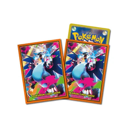 Eevolvd Mega Charizard med flera kortsleeves till ett helt deck direkt fran Pokemon Center Japan