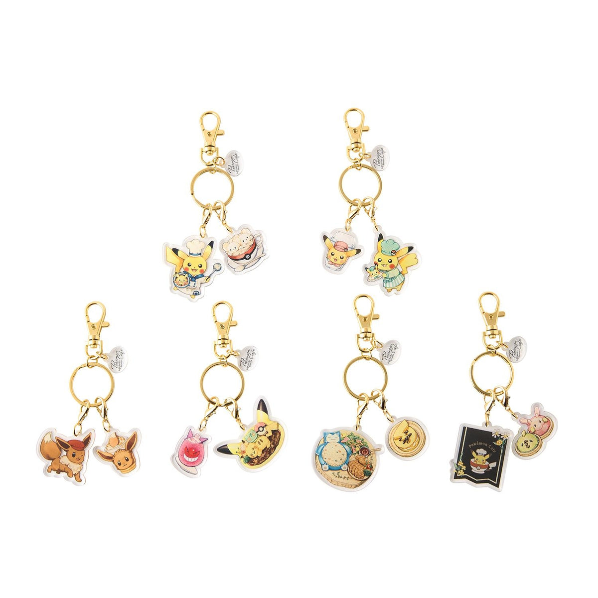 eevolvd pokemon cafe keychain pokemon center Japan skickas lokalt från sverige
