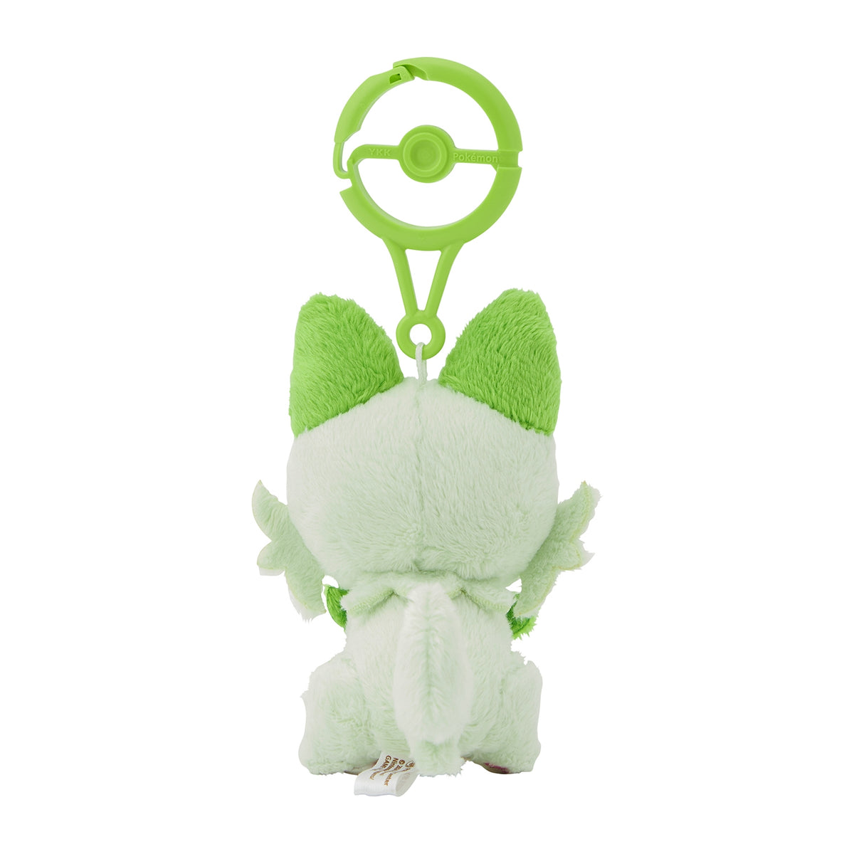 eevolvd sprigatito plush keychain pokemon center japan back