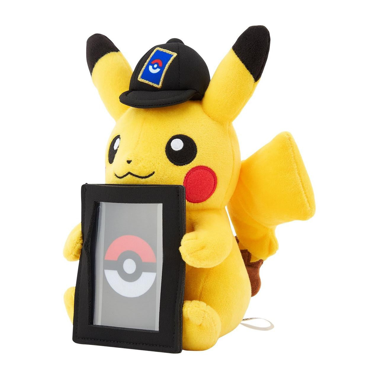 Pokemon Center Original Card Plush Stand Pikachu