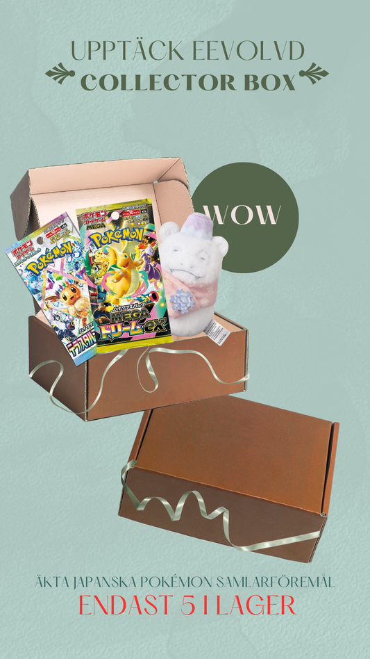Eevolvd Collector Box – Ny Pokémon Mystery Box i Sverige
