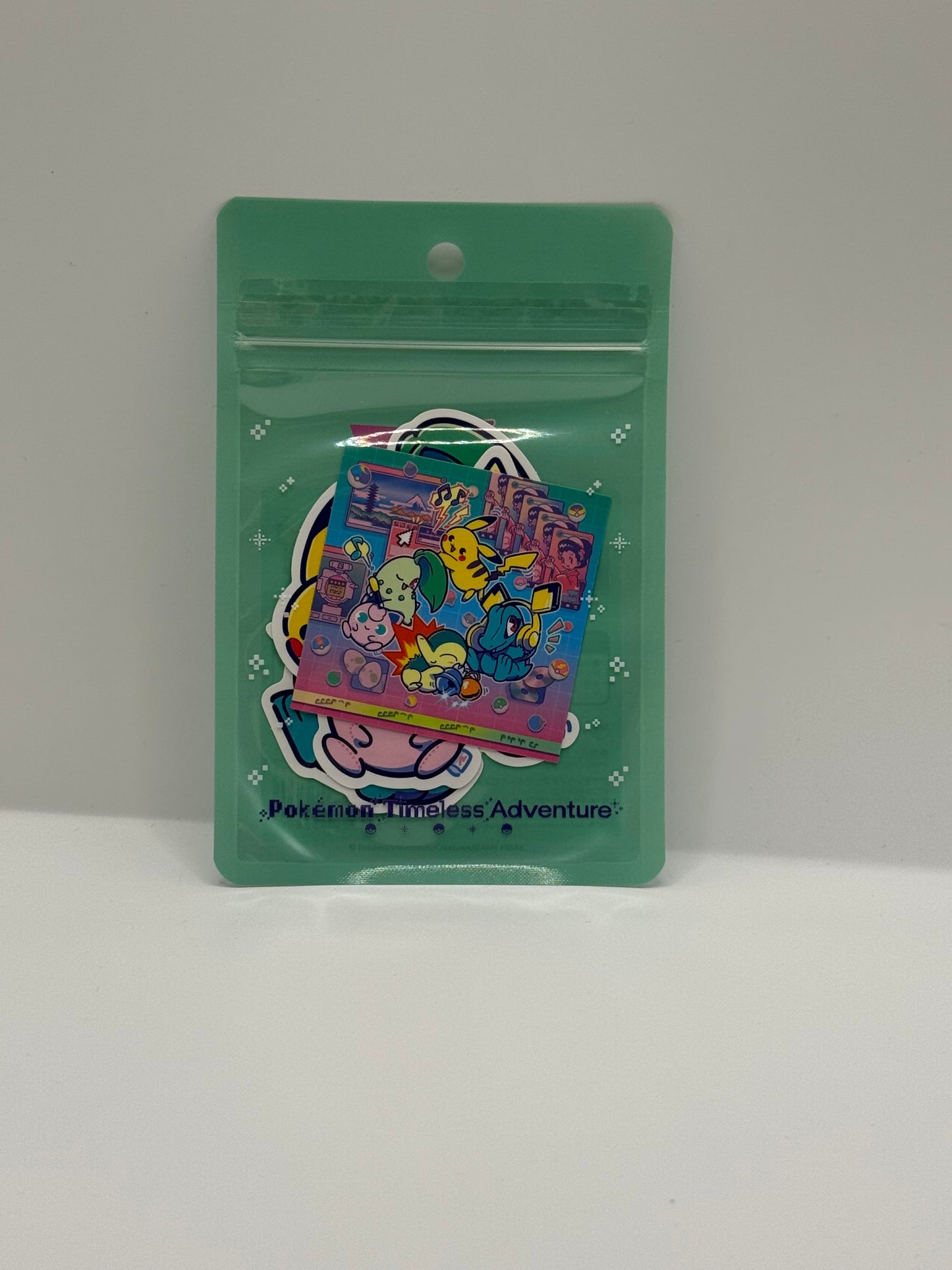 Pokémon Timeless Cyber Adventure Stickers - 30th Anniversary Edition