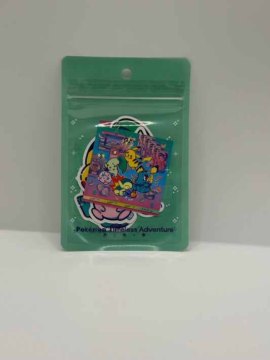 Pokémon Timeless Cyber Adventure Stickers - 30th Anniversary Edition