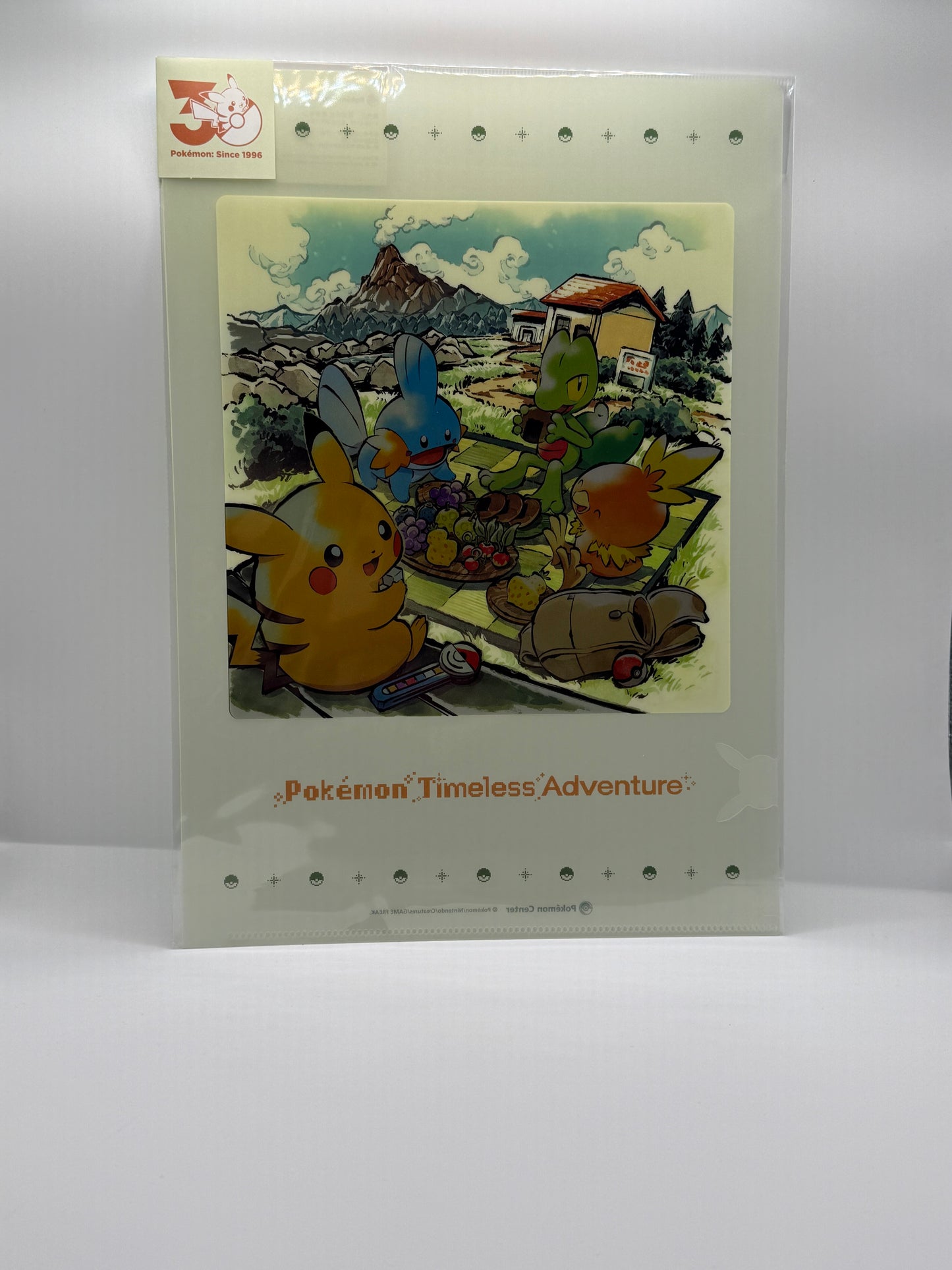 A4 Clear File Pokémon Timeless Adventure - 30th Anniversary Edition