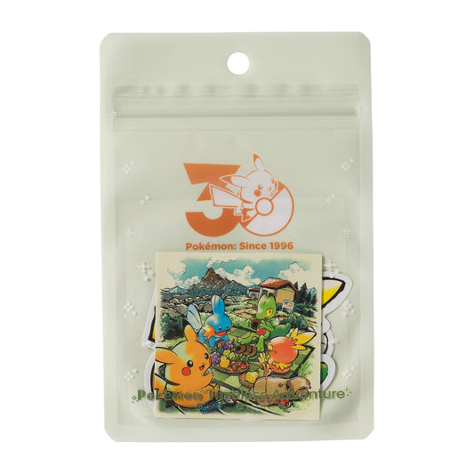 eevolvd pokemon timeless adventure 30 ars jubelium klistermarke direkt fran pokemon center japan