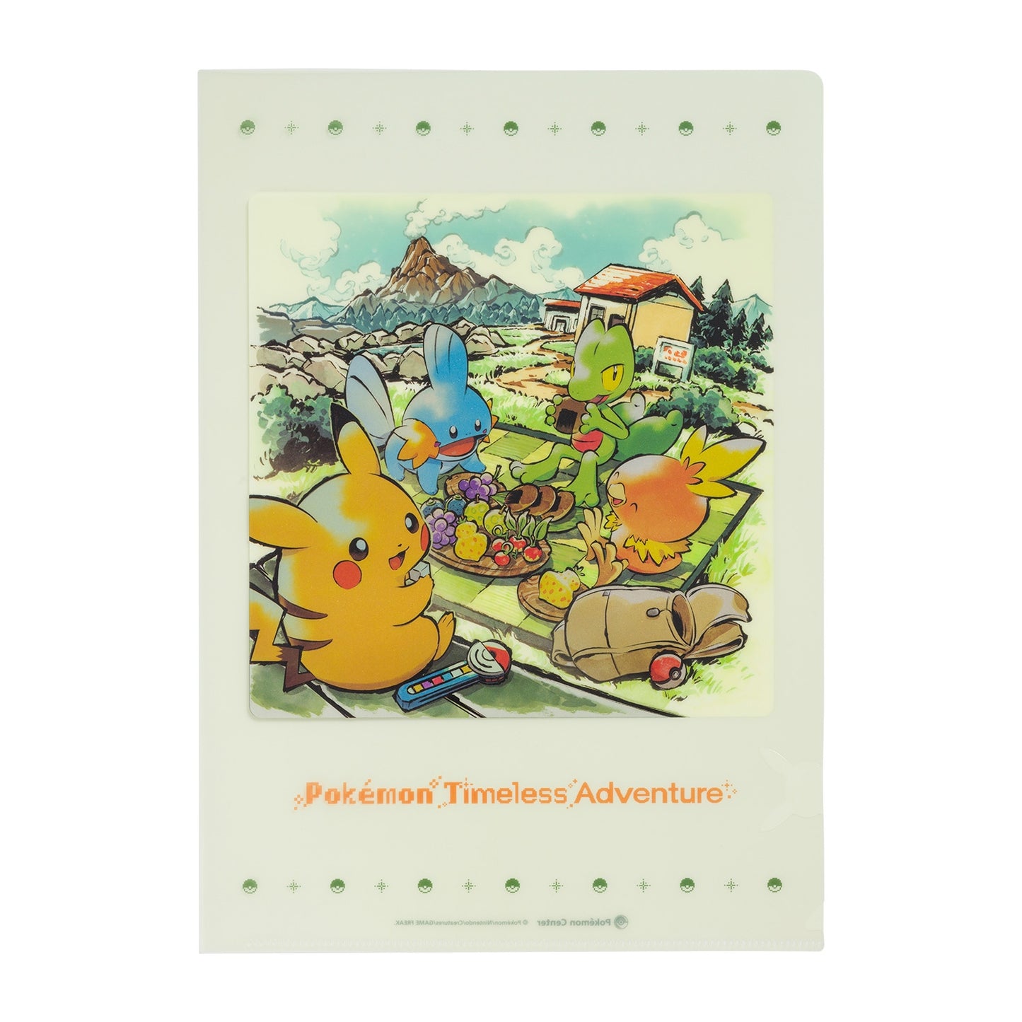 A4 Clear File Pokémon Timeless Adventure - 30th Anniversary Edition