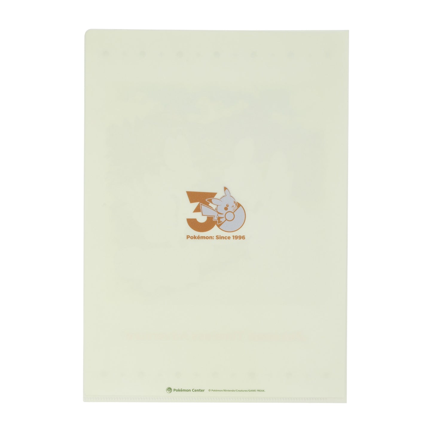 A4 Clear File Pokémon Timeless Adventure - 30th Anniversary Edition