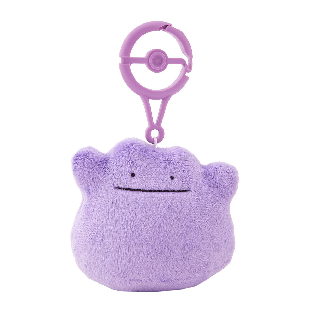 eevolvd pokemon center plush keychain ditto front view