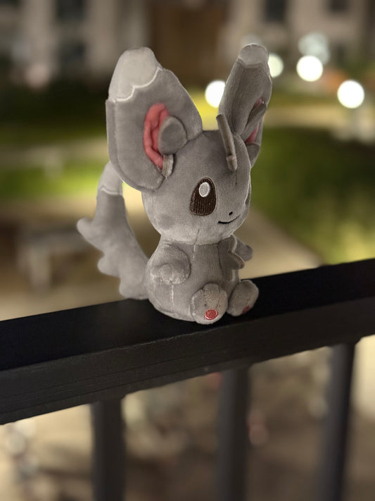 eevolvd mincinno pokemon fit plush irl night 1 from pokemon center Japan