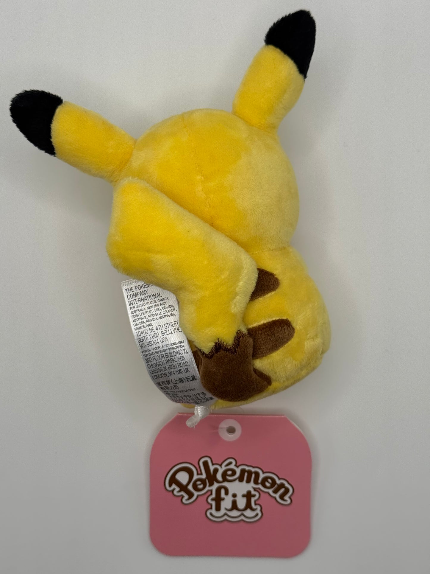 eevolvd pikachu pokemon fit plush irl 1 back