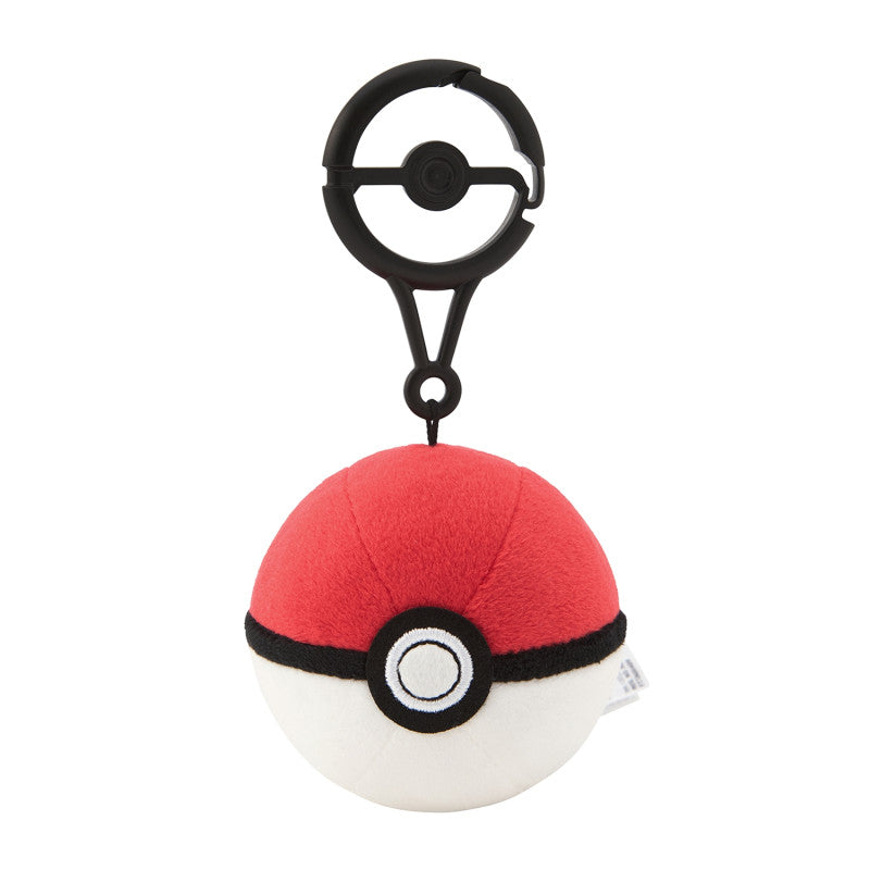 eevovld pokeball pokemon plush nyckelring framsida direkt fran pokemon center japan
