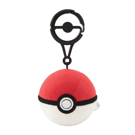 eevovld pokeball pokemon plush nyckelring framsida direkt fran pokemon center japan