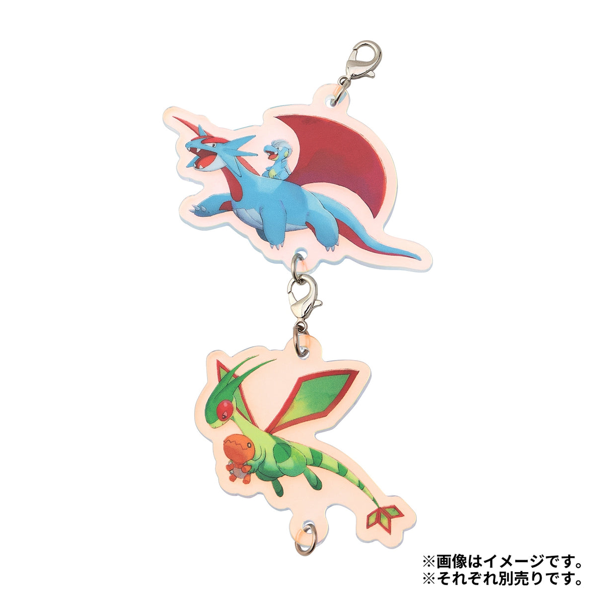 eevolvd pokemon center japan keychain blind box example of how it connects