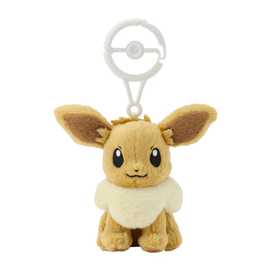 eevolvd pokemon center japan plush keychain eevee skickas direkt från sverige