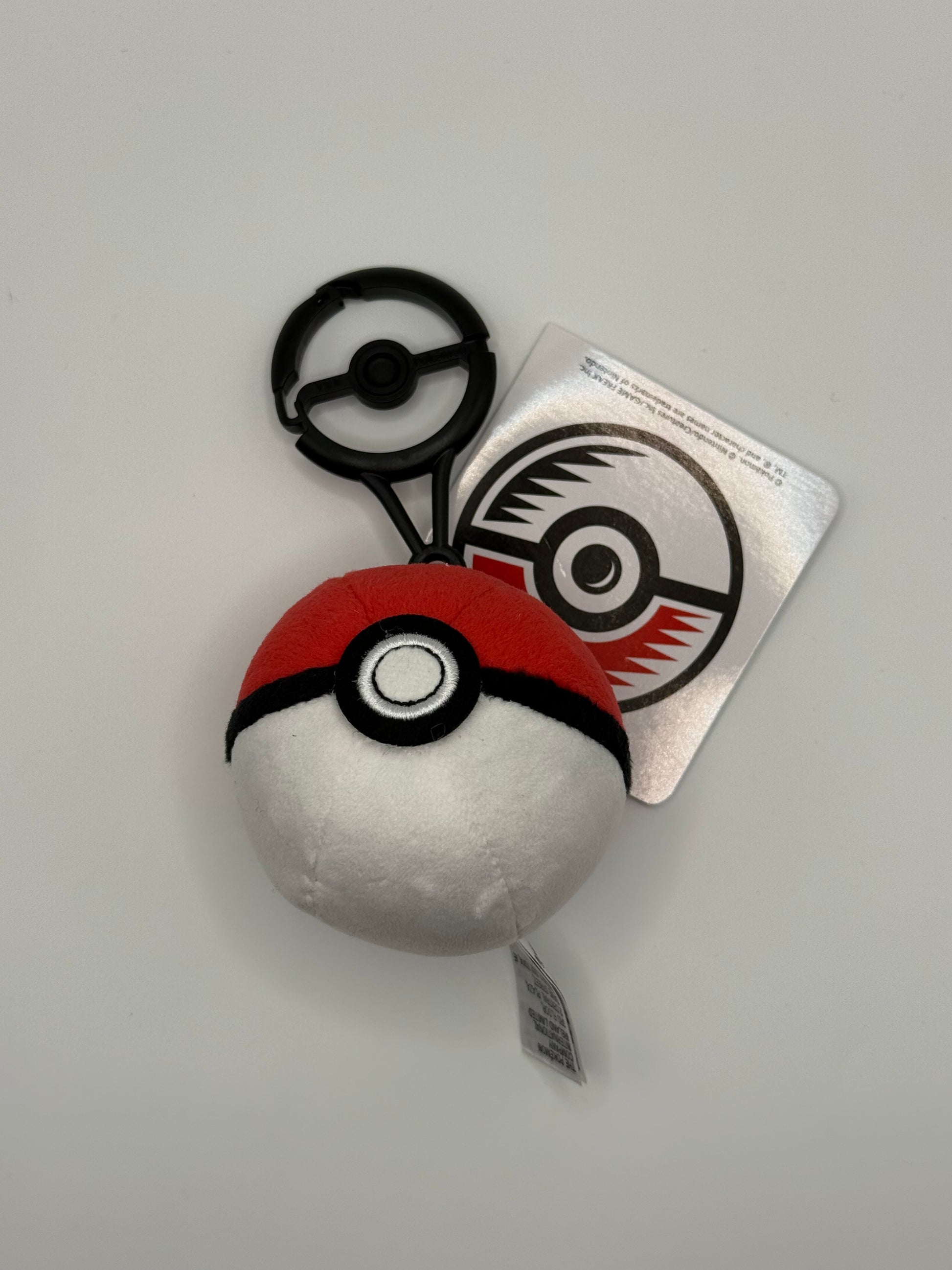 eevolvd pokemon center japan pokeball plush keychain irl 1 front