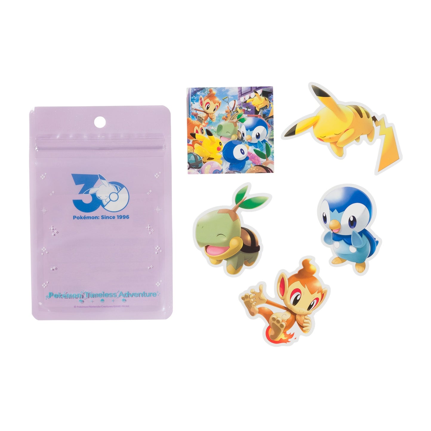 eevolvd pokemon center japan sticker timeless adventure 30th anniversary examples