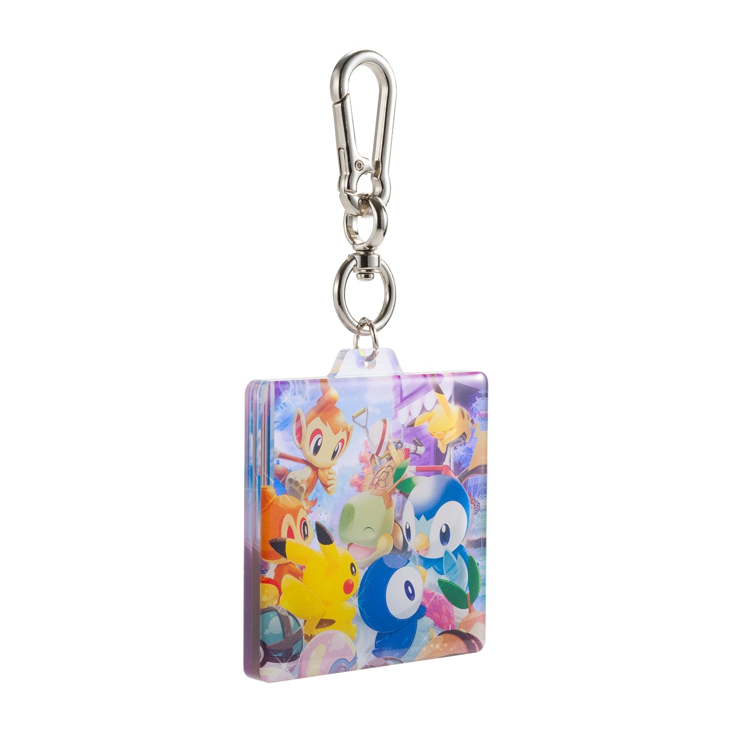 eevolvd pokemon center japan timeless adventure akryl nyckelring side