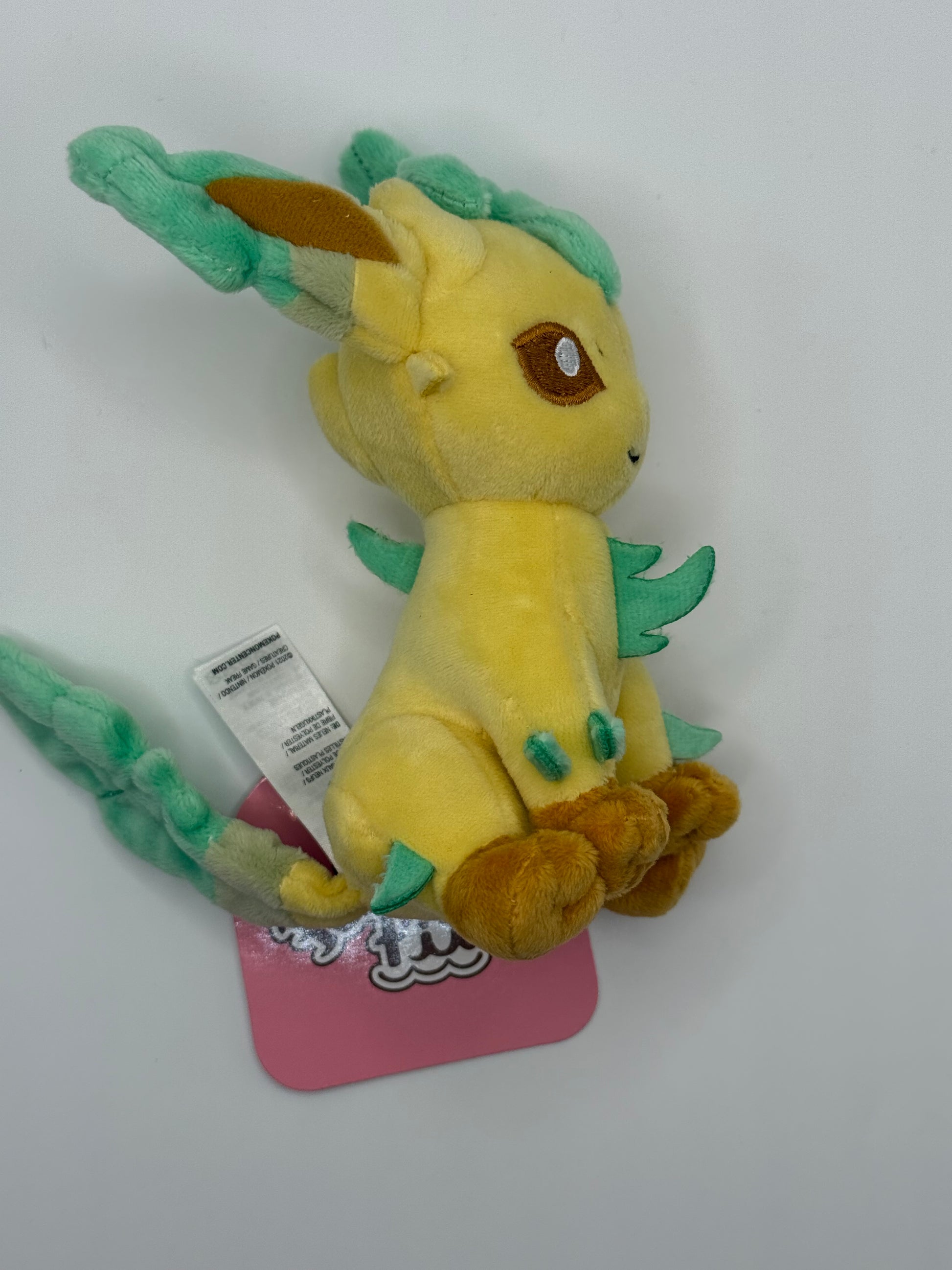 evolvd pokemon fit plush leafeon direkt fran pokemon center japan irl sidvy