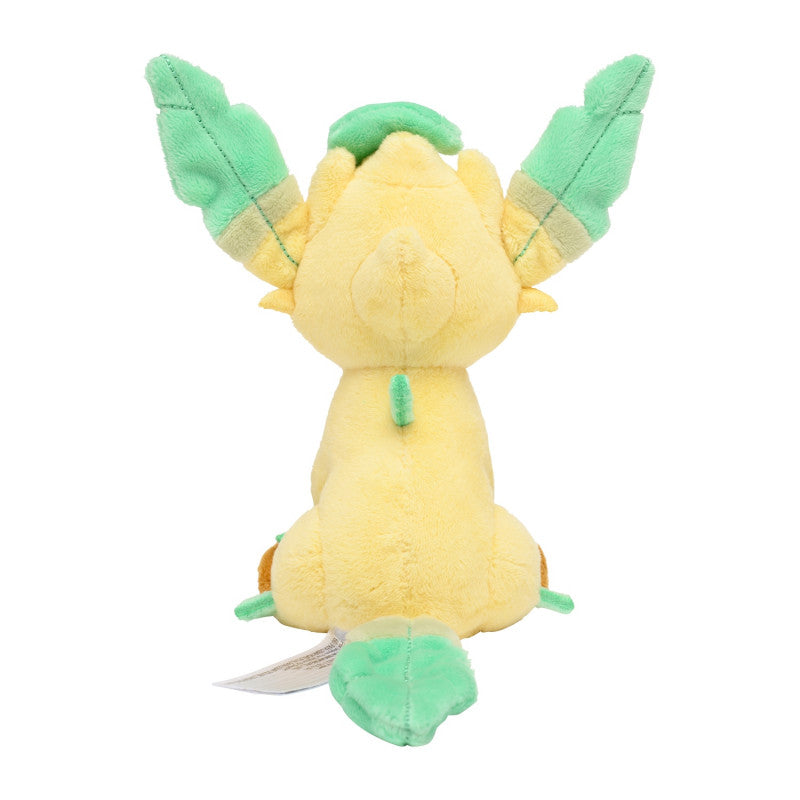 evolvd pokemon fit plush leafeon direkt fran pokemon center japan bakvy