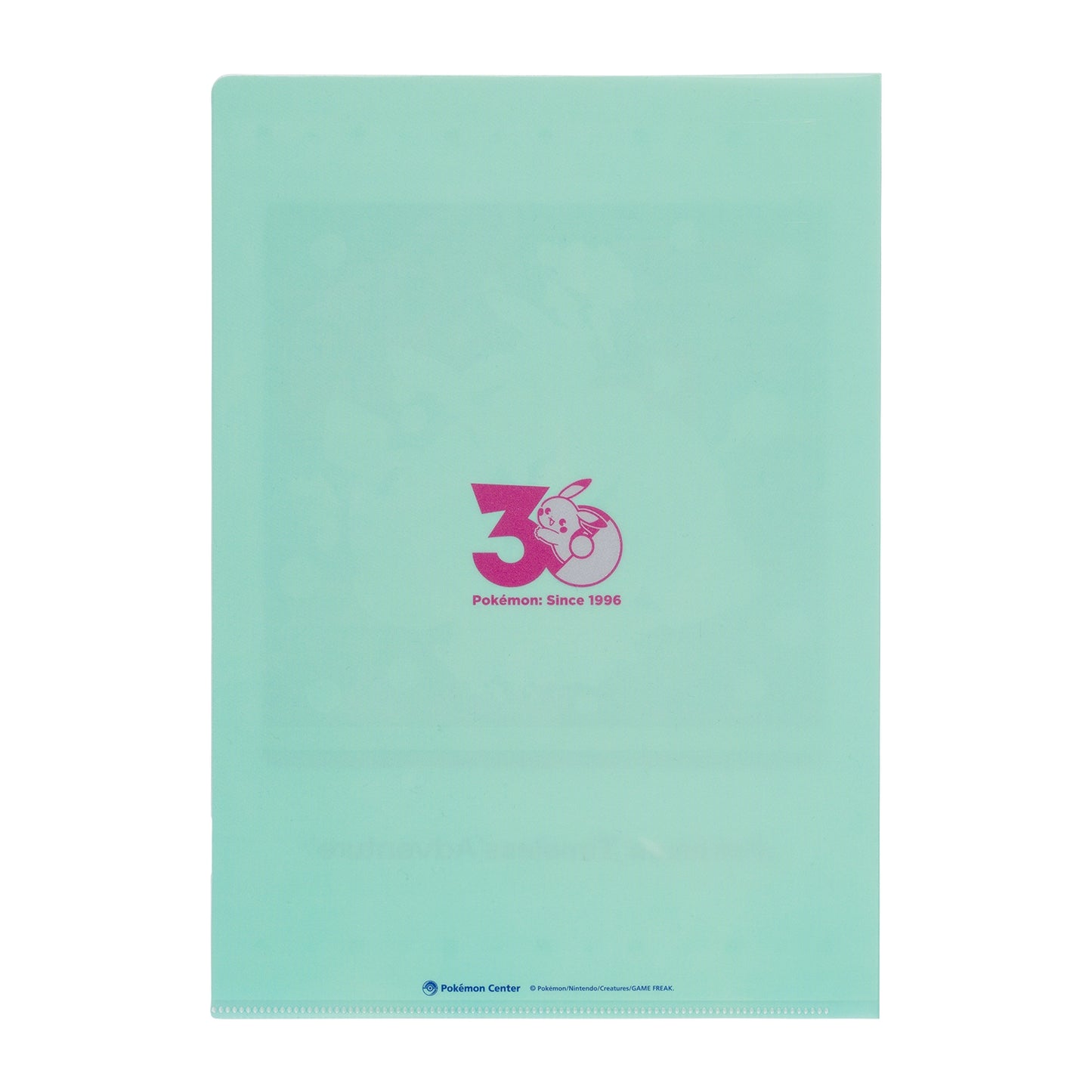 A4 Clear File Pokémon Timeless ''Cyber'' Adventure - 30th Anniversary Edition