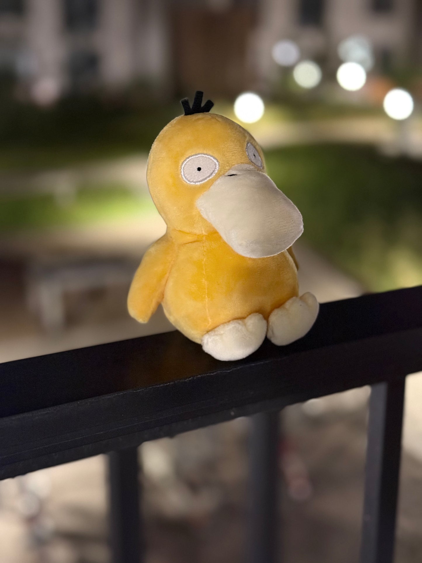 eevolvd psyduck pokemon fit plush irl night 1 from pokemon center Japan