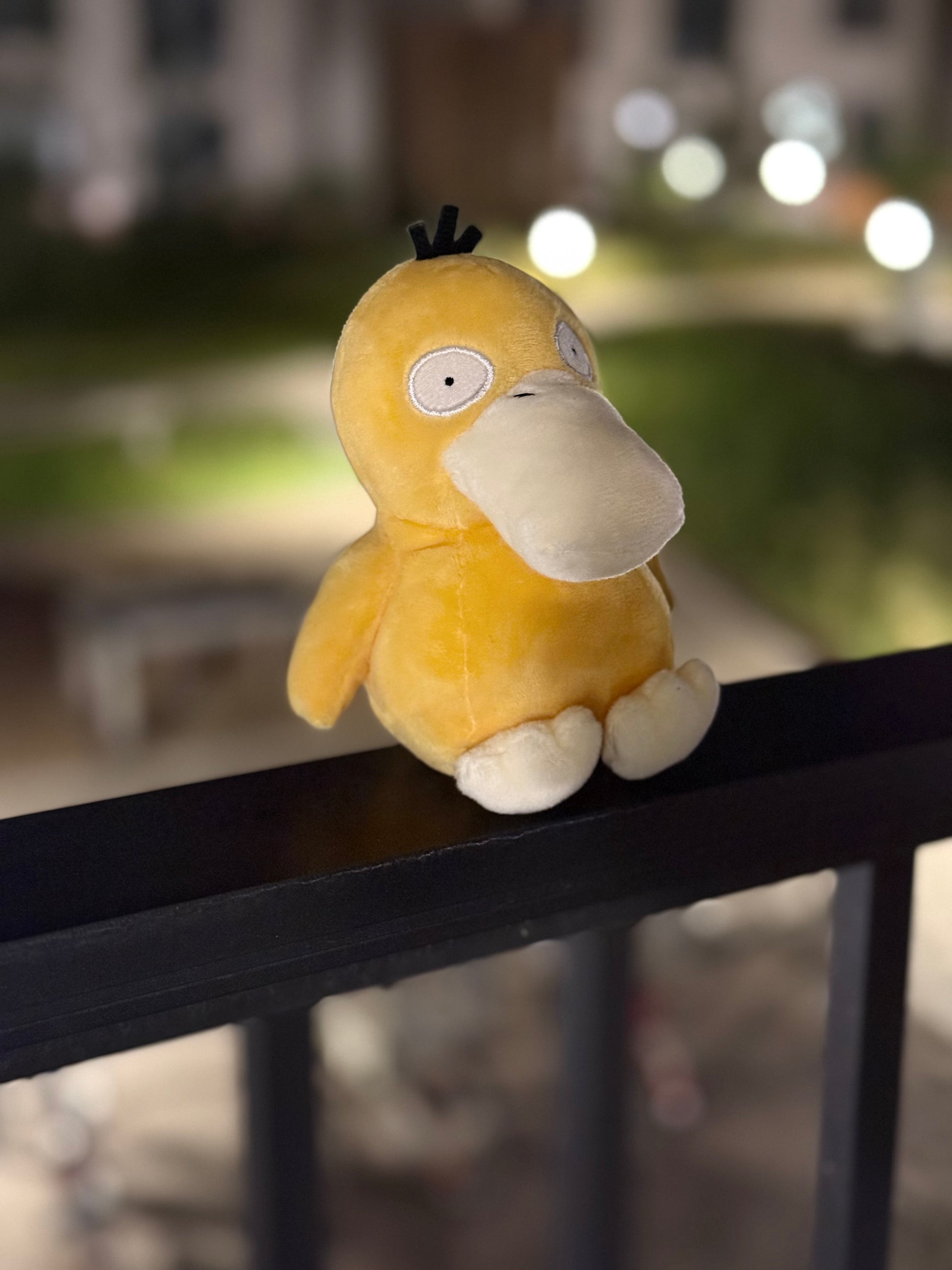 eevolvd psyduck pokemon fit plush irl night 1 from pokemon center Japan