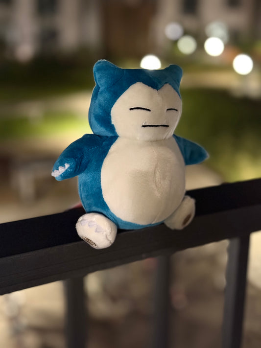 eevolvd snorlax pokemon fit plush irl night 1 from pokemon center Japan