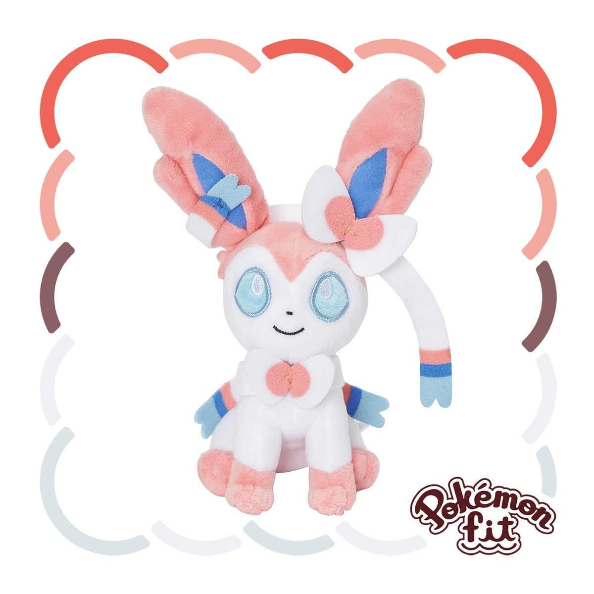 eevolvd sylveon pokemon fit plush front side direkt fran pokemon center japan