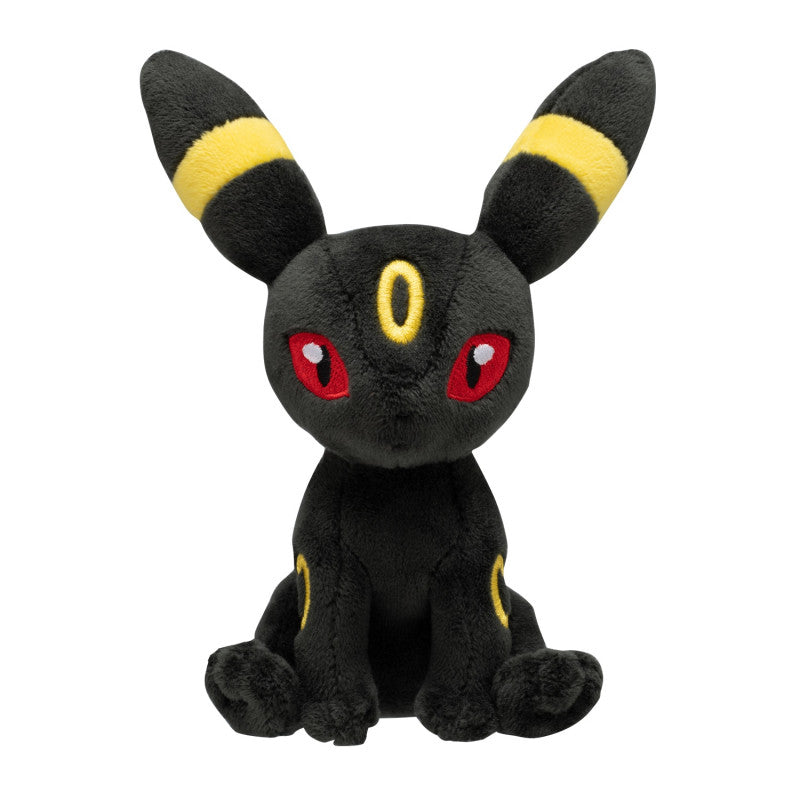 eevolvd umbreon pokemon fit plush sedd fran framsidan