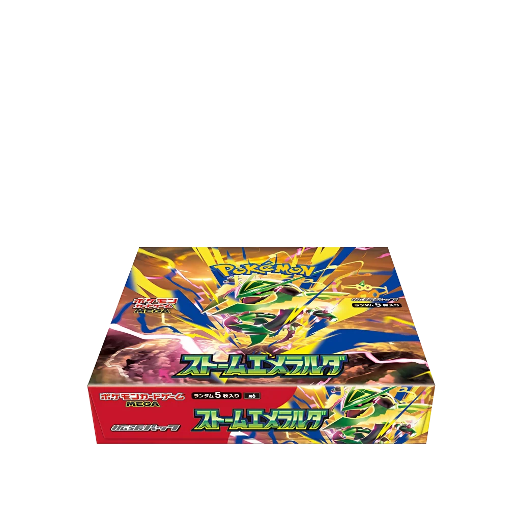 Storm Emeralda Pokémon Booster Box - Japanska Pokémon Kort